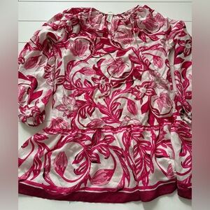 H&M Pink Floral Mini Dress